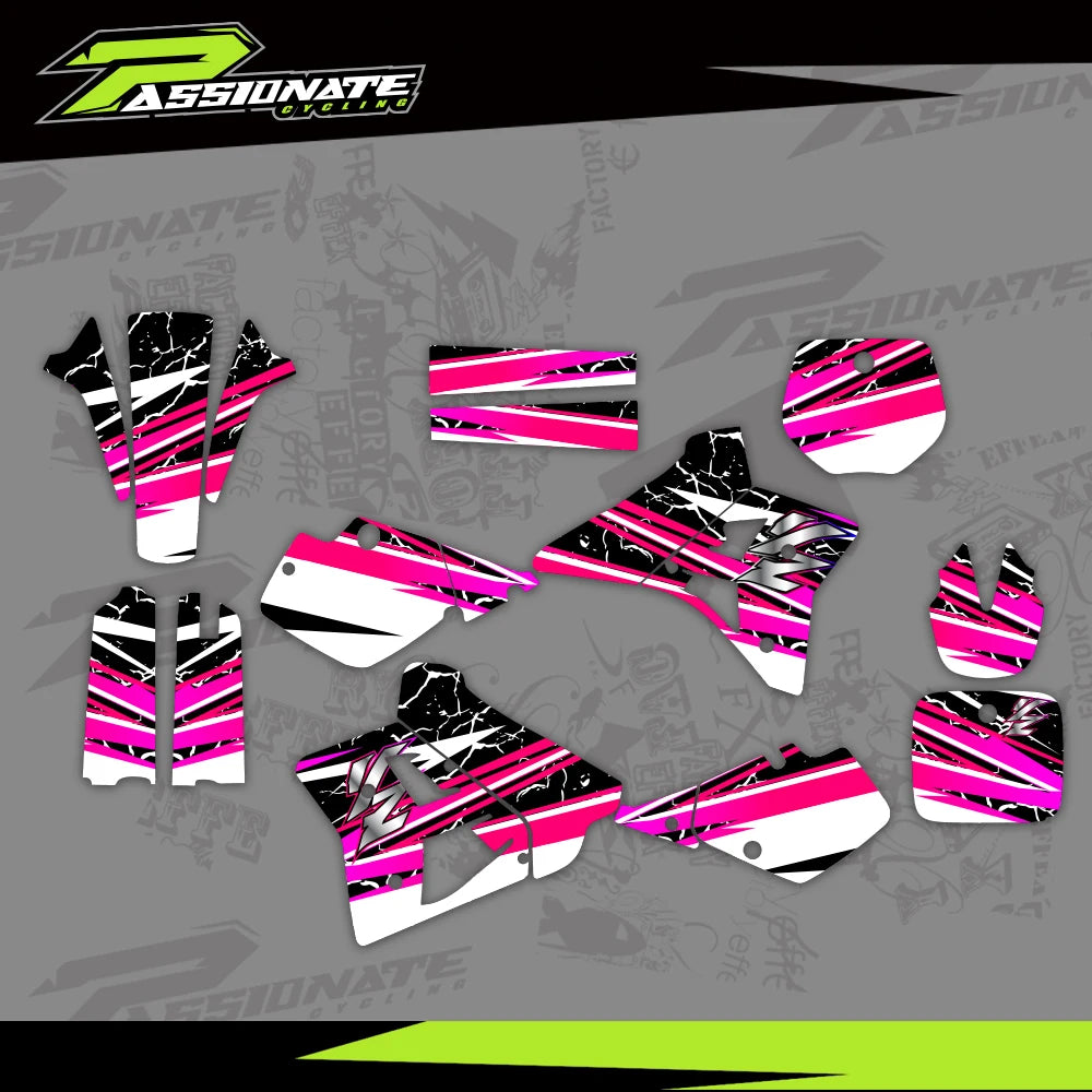 Autocollant Déco Yamaha YZ250 1991-1992