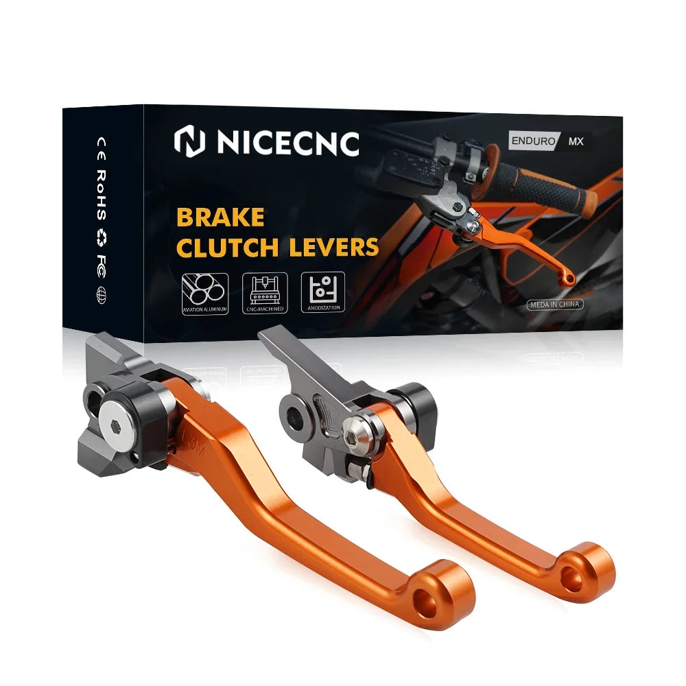 Levier d'Embrayage et Frein KTM EXC SX Husqvarna GasGas Sherco (7 Coloris)