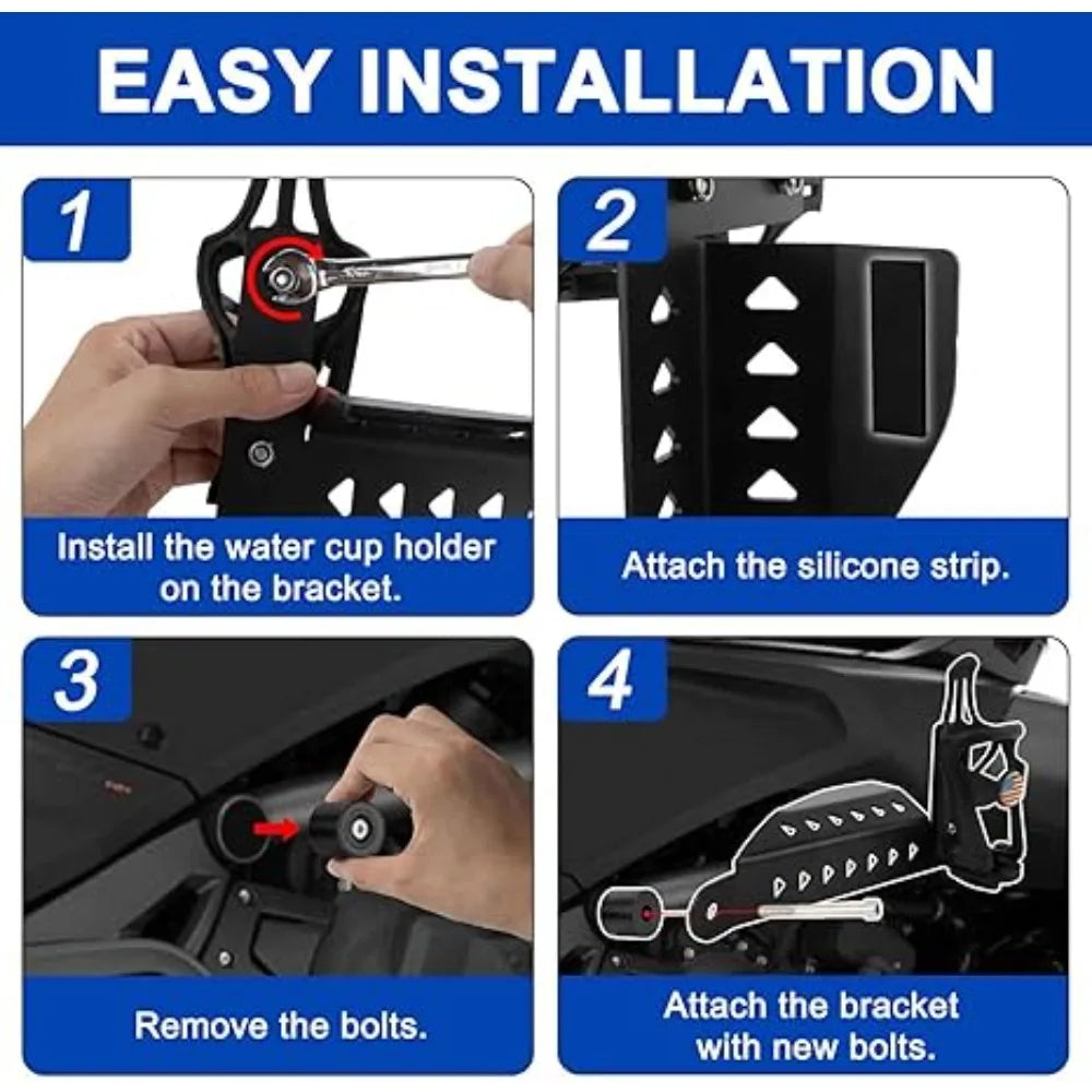 Support Verre Boisson Réglable Can-Am Spyder F3
