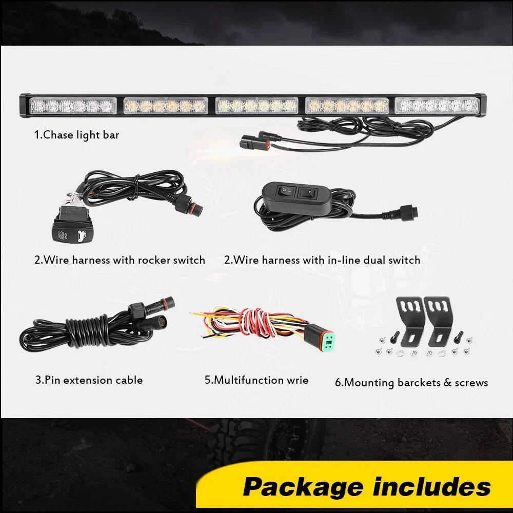 Barre LED Arrière 30 Pouces Quad Maverick X3