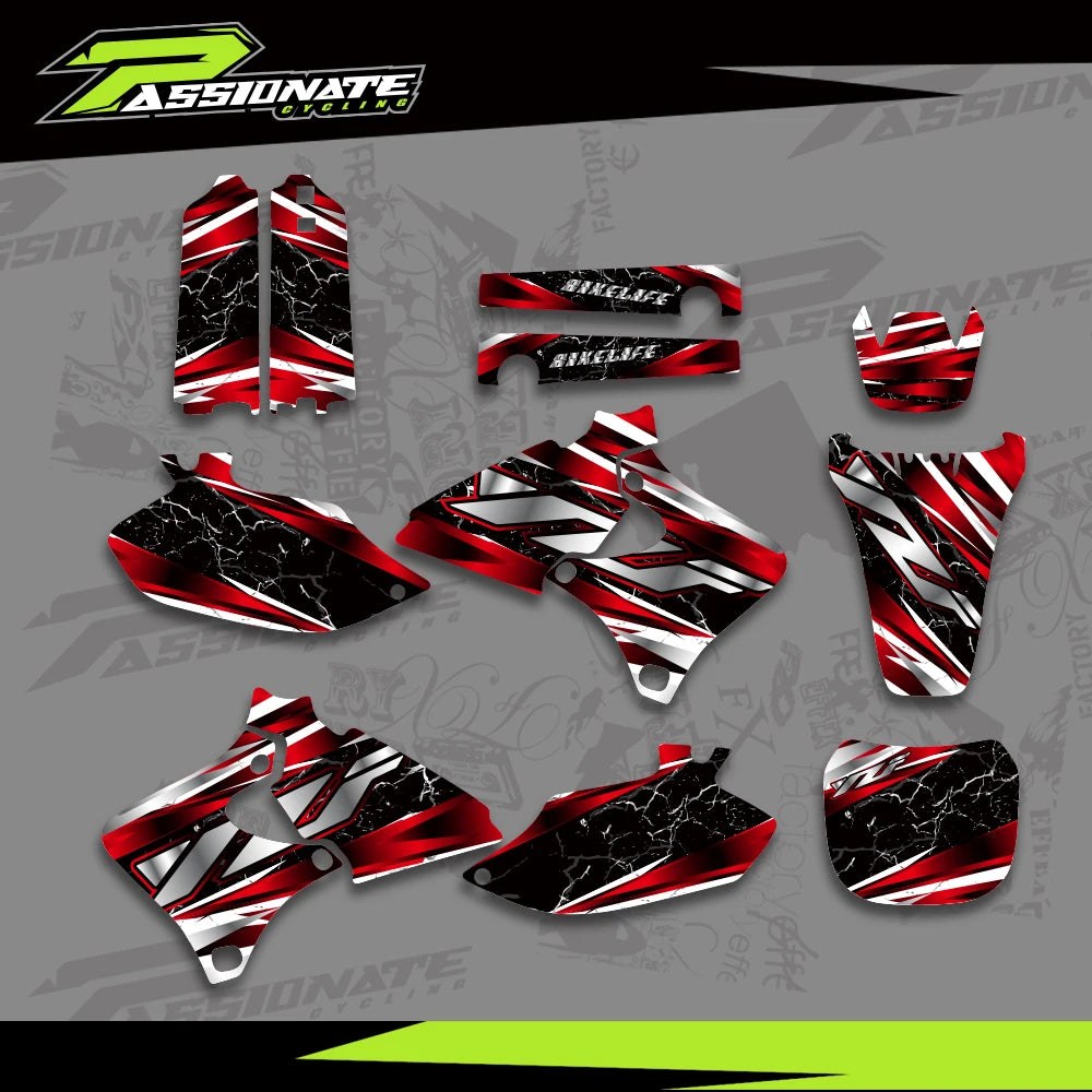 Kit Déco Graphique Yamaha YZ250F YZ400F YZ426F (4 Designs)
