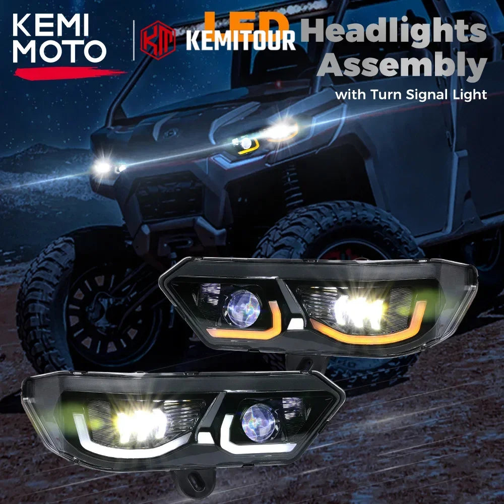 Kit phares LED DRL quad Can-Am Defender