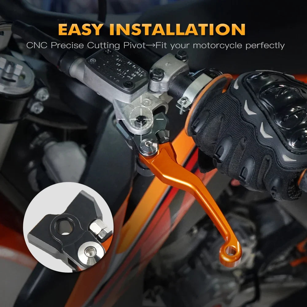 Levier d'Embrayage et Frein KTM EXC SX Husqvarna GasGas Sherco (7 Coloris)