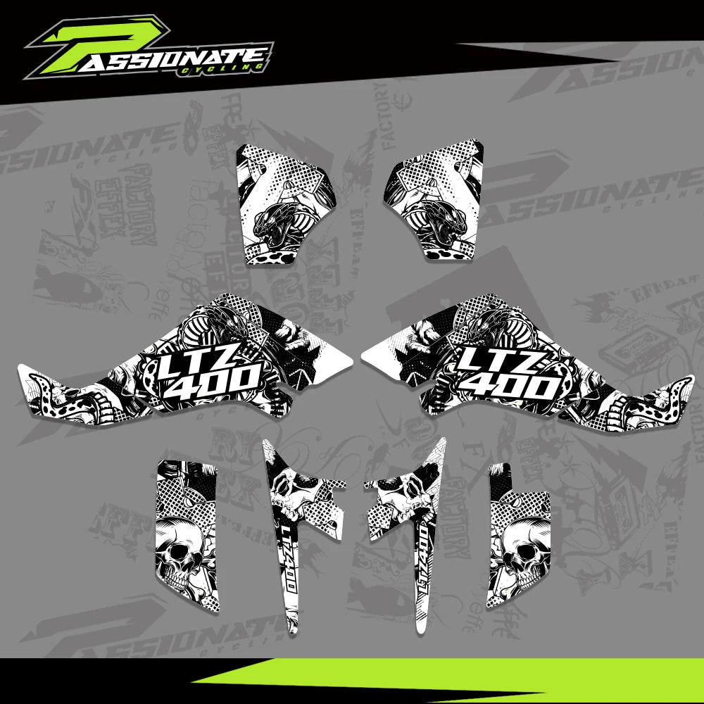 Kit stickers quad Suzuki LTZ400 KFX400