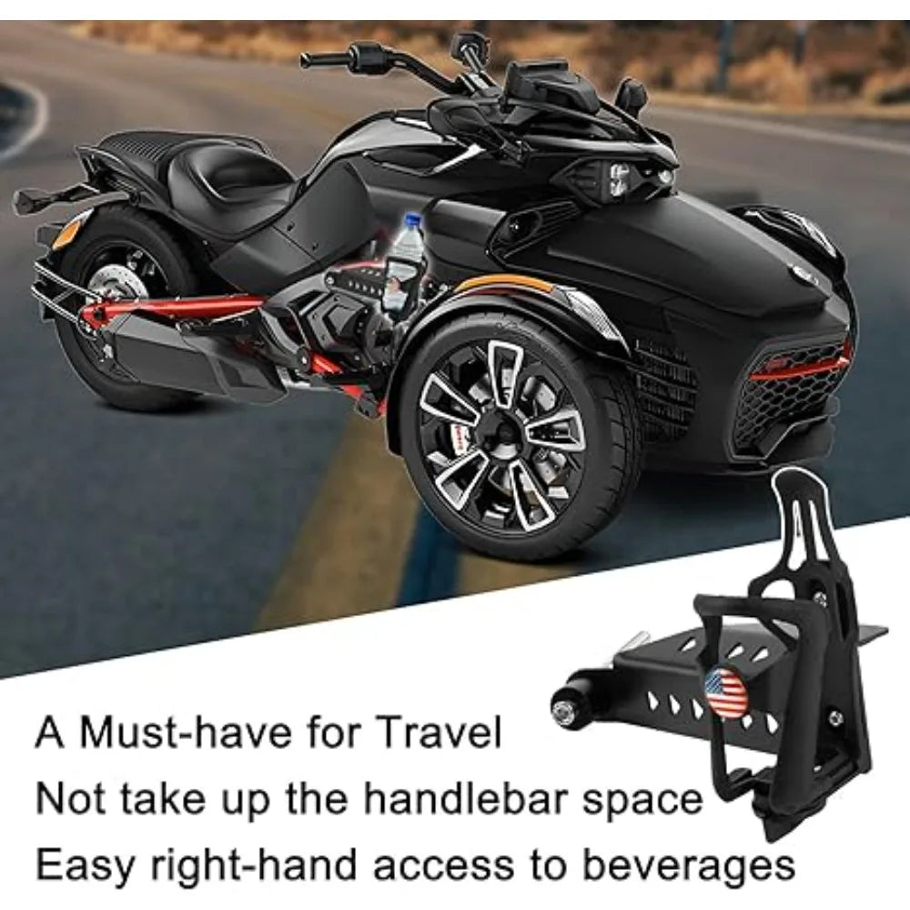 Support Verre Boisson Réglable Can-Am Spyder F3