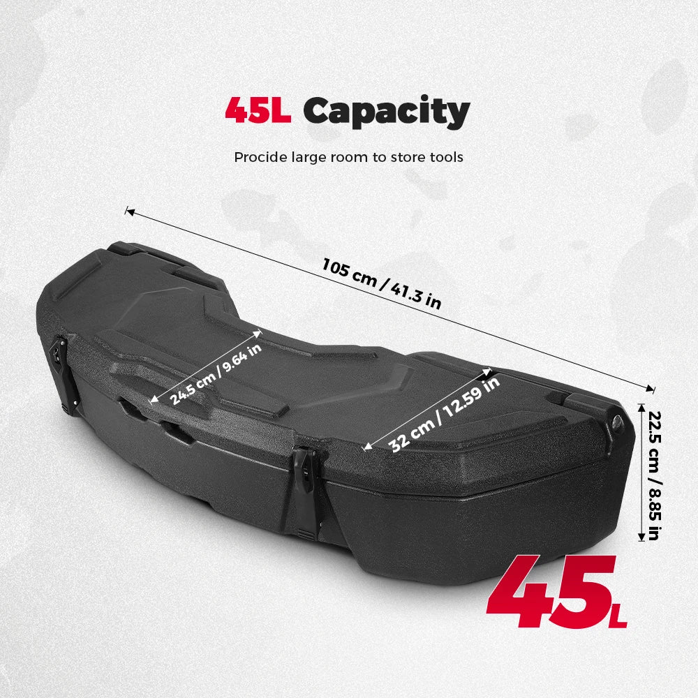 Boîte de Rangement Fret Arrière SSV Can-Am Maverick X3 (30L/45L)