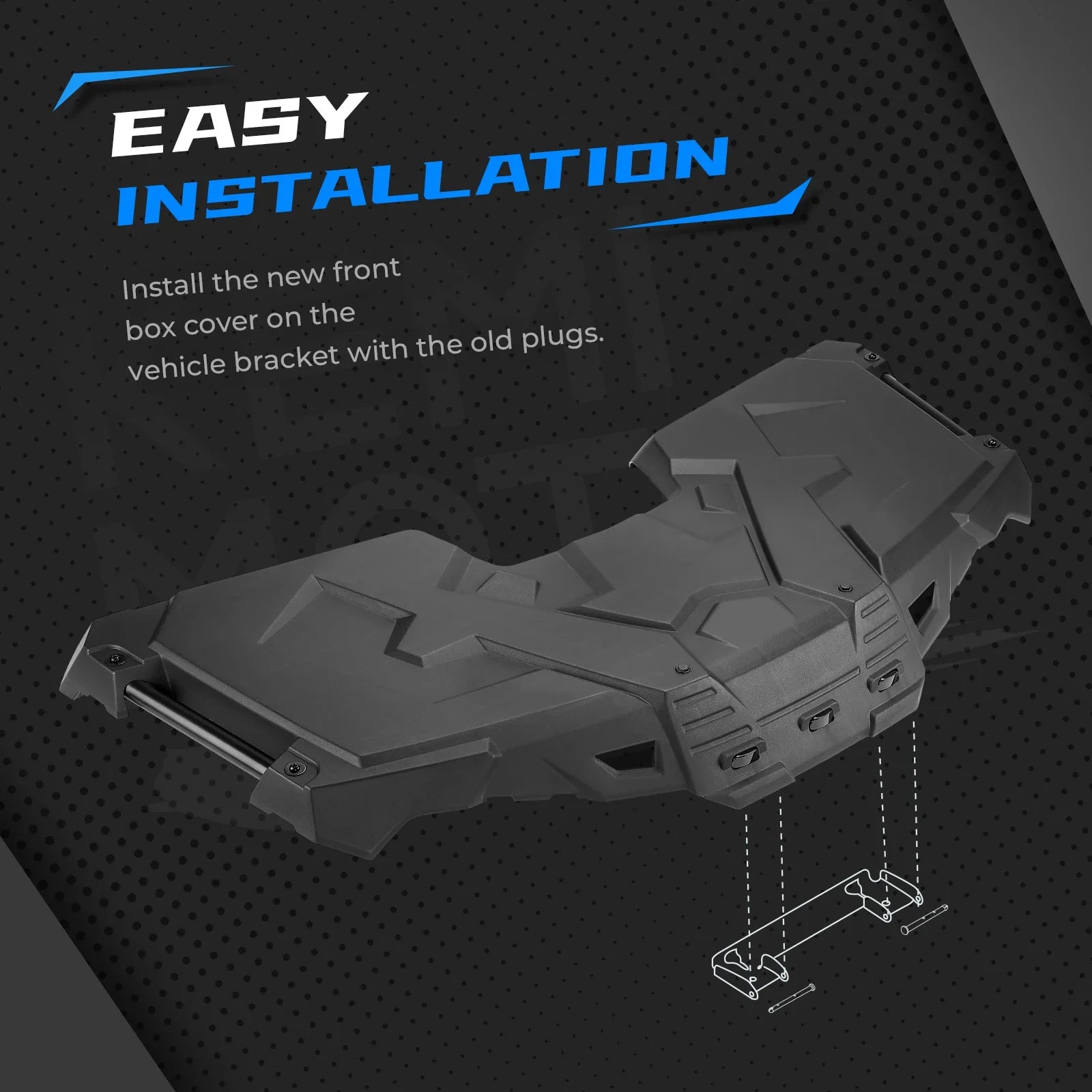 Couvercle rangement Polaris Sportsman 2017-2023