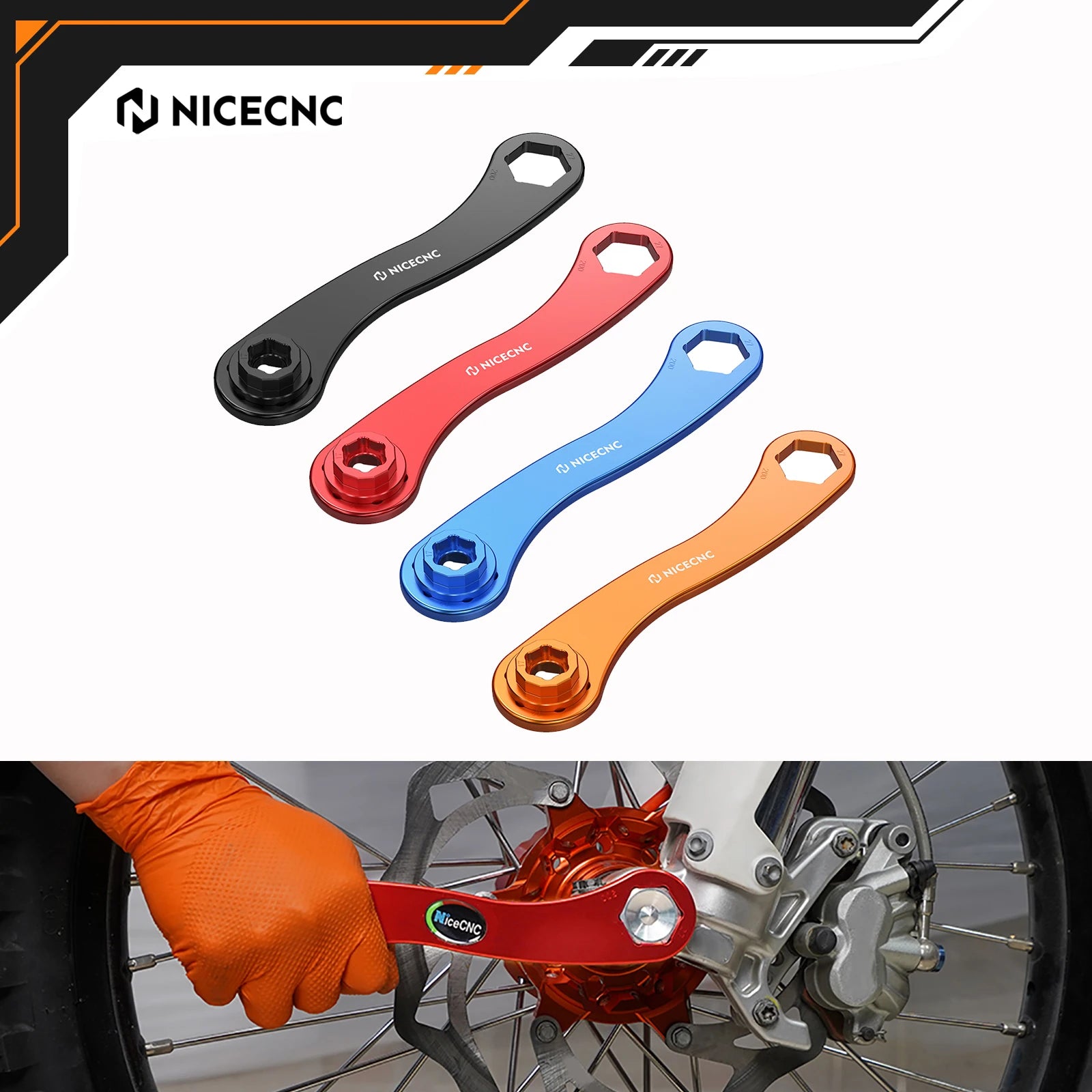 Clé d'Essieu de Roue 17-27-32mm KTM Adventure Duke Supermoto