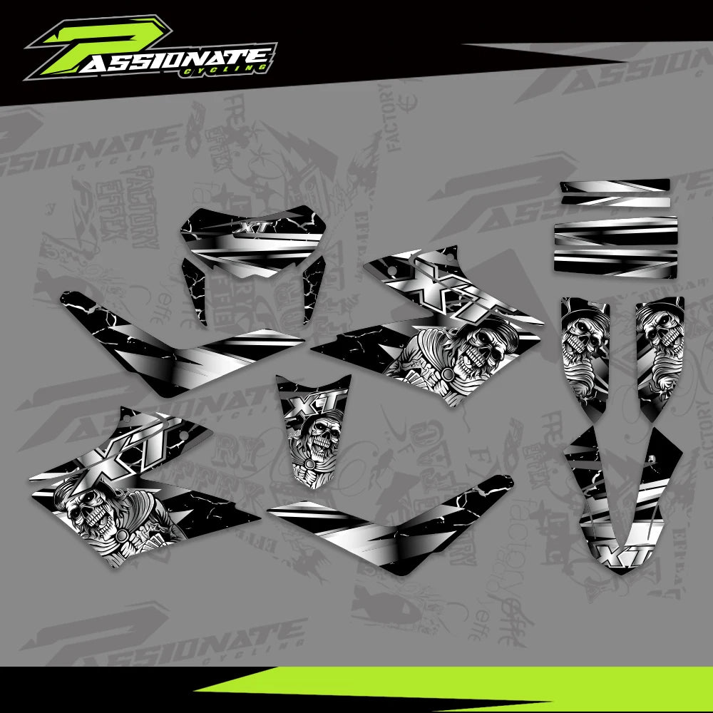Kit Déco Graphique Yamaha XT660X (4 Designs)