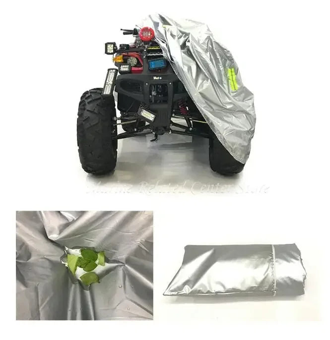 Housse de protection quad ATV grise
