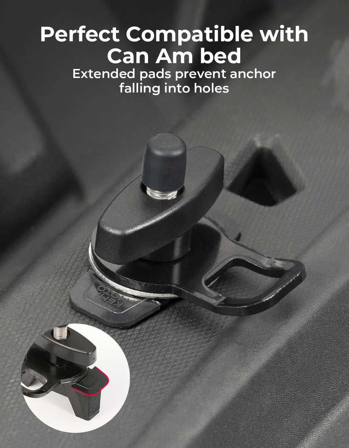 Kit d'Ancrage Extensible Benne Can-Am Maverick Defender Sea-Doo