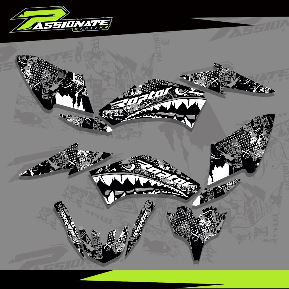 Déco quad Yamaha Raptor 125 vinyle