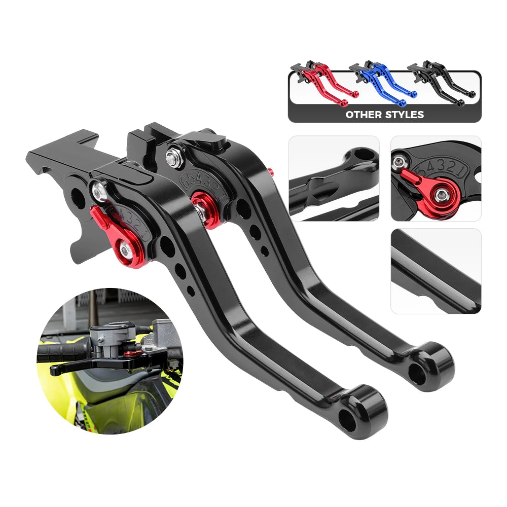 Leviers de frein et embrayage réglables quad Yamaha Raptor 700