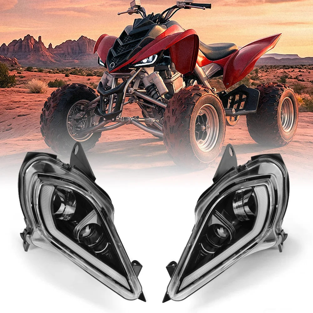 Feux de Jour DRL + Clignotants LED Yamaha Raptor YFZ450 Wolverine