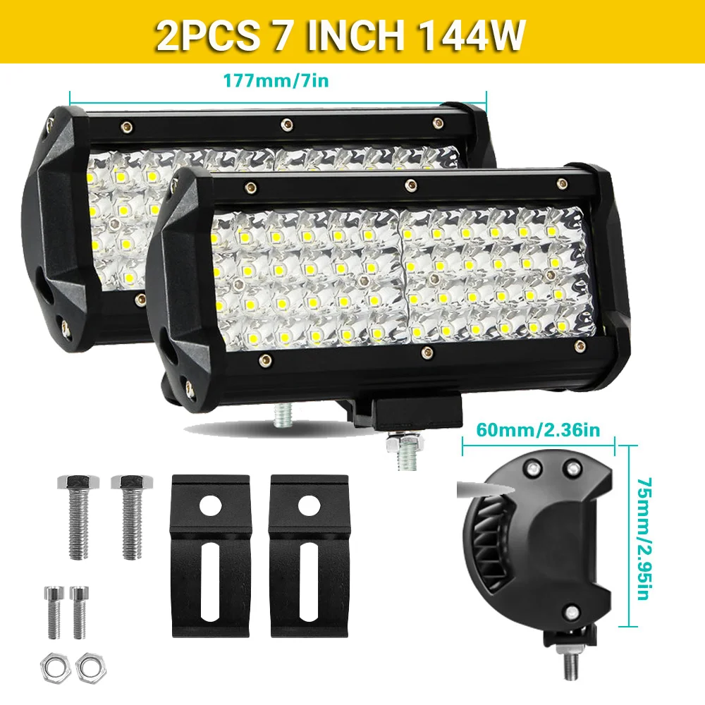 Barre LED Longue Portée Quad ATV Multi-Formats