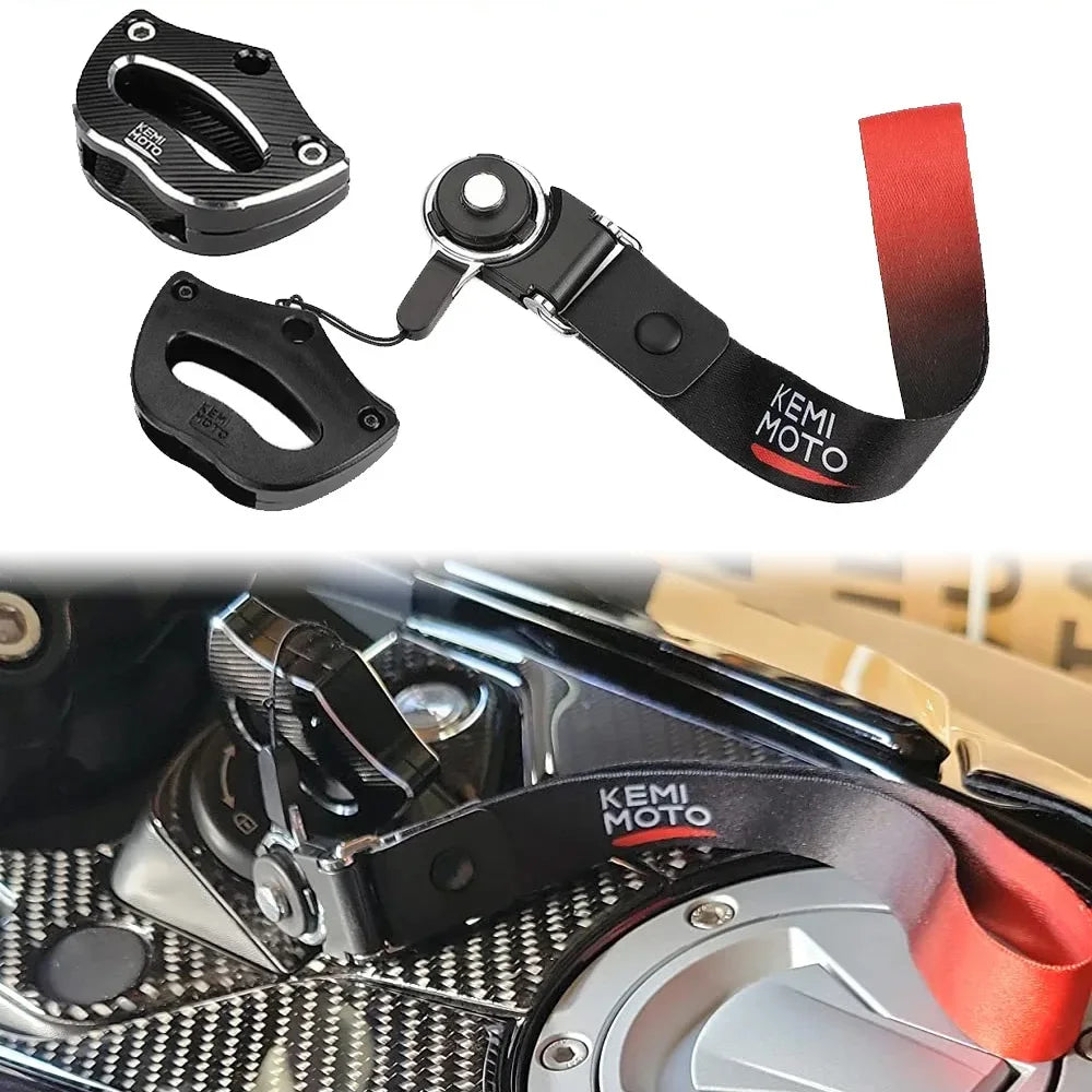 Porte-clés Can-Am Spyder Avec Lanière (Aluminium/Plastique)