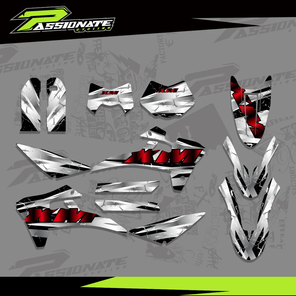 Kit Déco Graphique Fantic Enduro 50 125 250 (4 Designs)