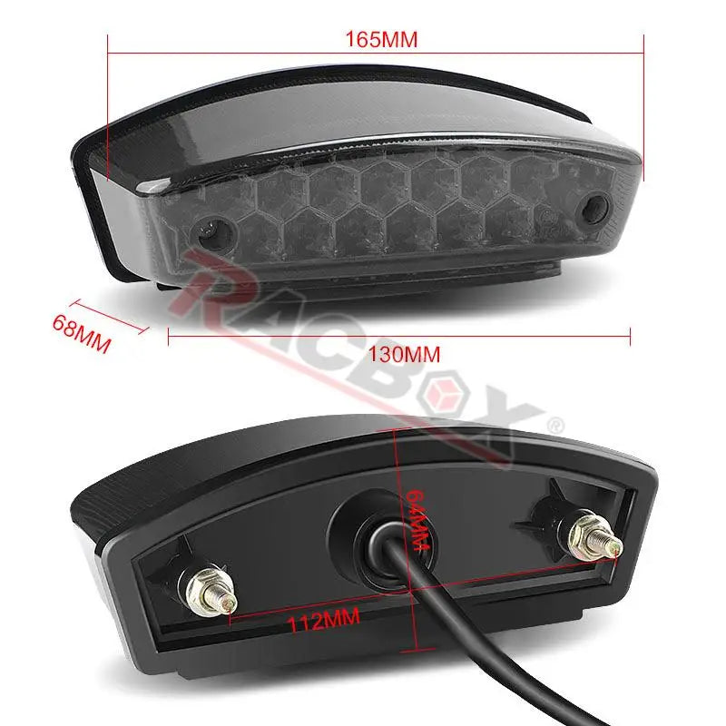Feu plaque immatriculation LED quad Banshee