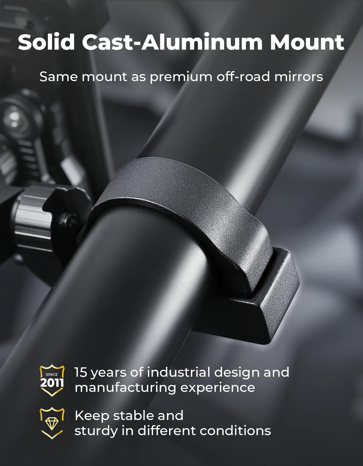 Support GPS anti-vibration Can-Am Maverick X3