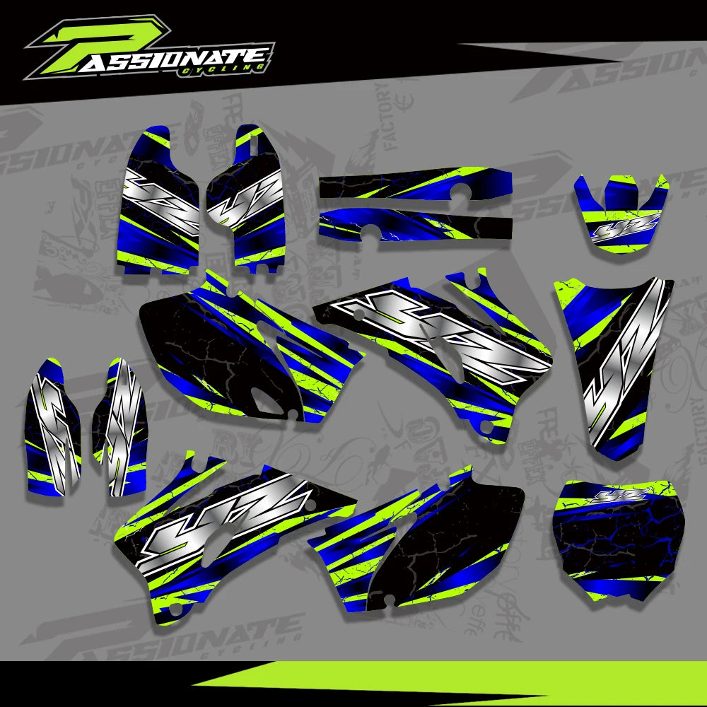 Kit Déco Graphique Yamaha YZ250F YZ450F 2006-2009 (4 Designs)