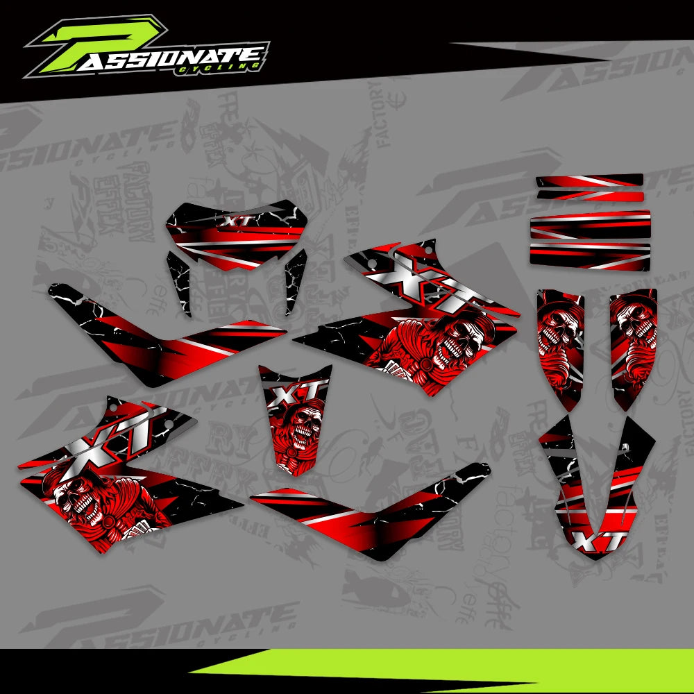 Kit Déco Graphique Yamaha XT660X (4 Designs)