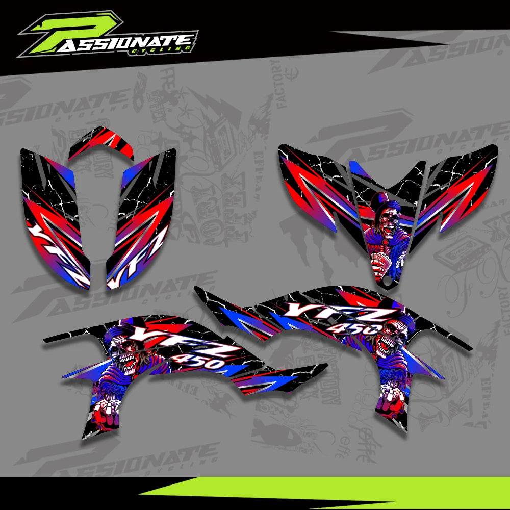 Kit déco quad YFZ450R pose facile