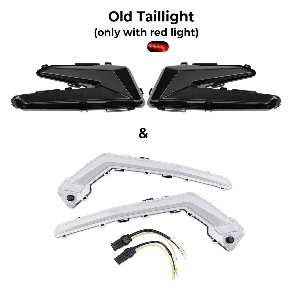 Feux Arrière LED Quad Can-Am Maverick X3 (clignotant jaune)
