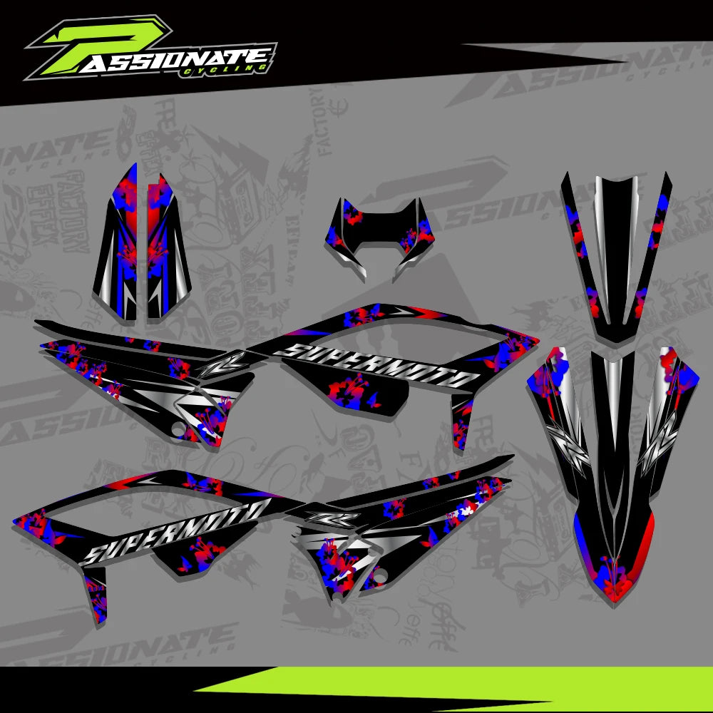 Kit Déco Graphique Beta RR 4T 125LC (4 Designs)