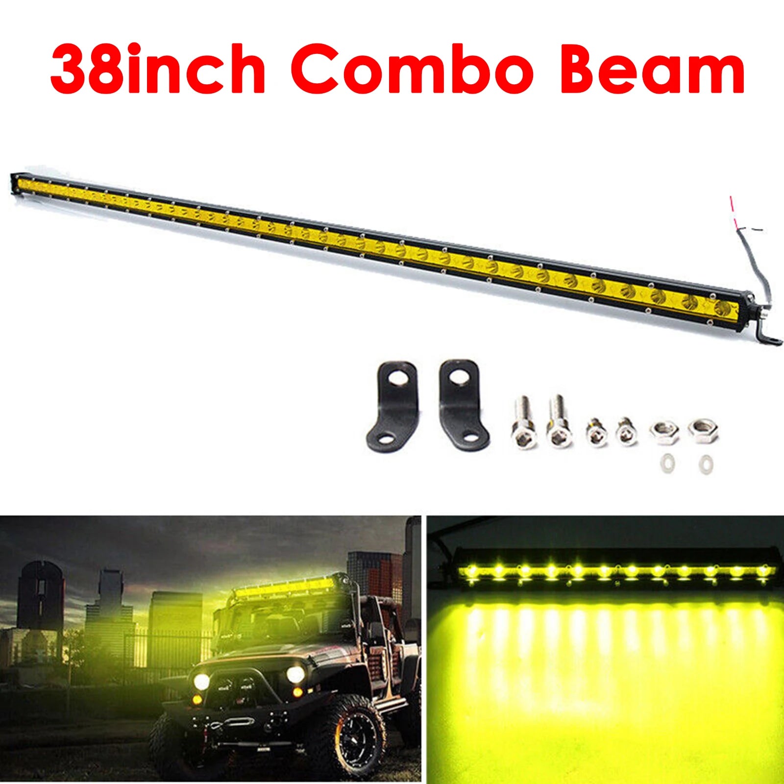 Barre LED Quad SSV Antibrouillard (7" à 50")