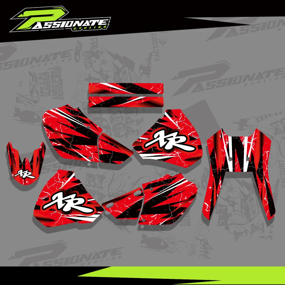 Kit Déco Graphique Honda XR250 XR450 (4 Designs)