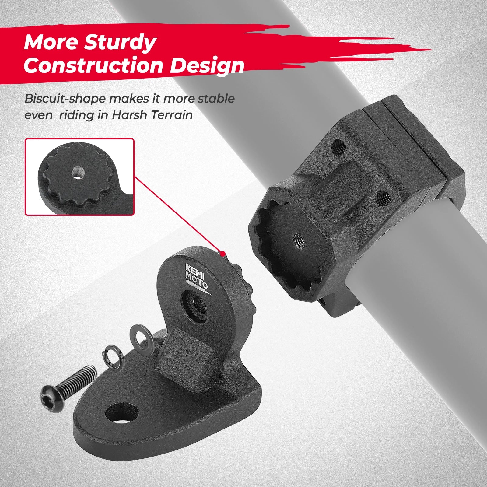 Fouet LED support aluminium CNC SSV