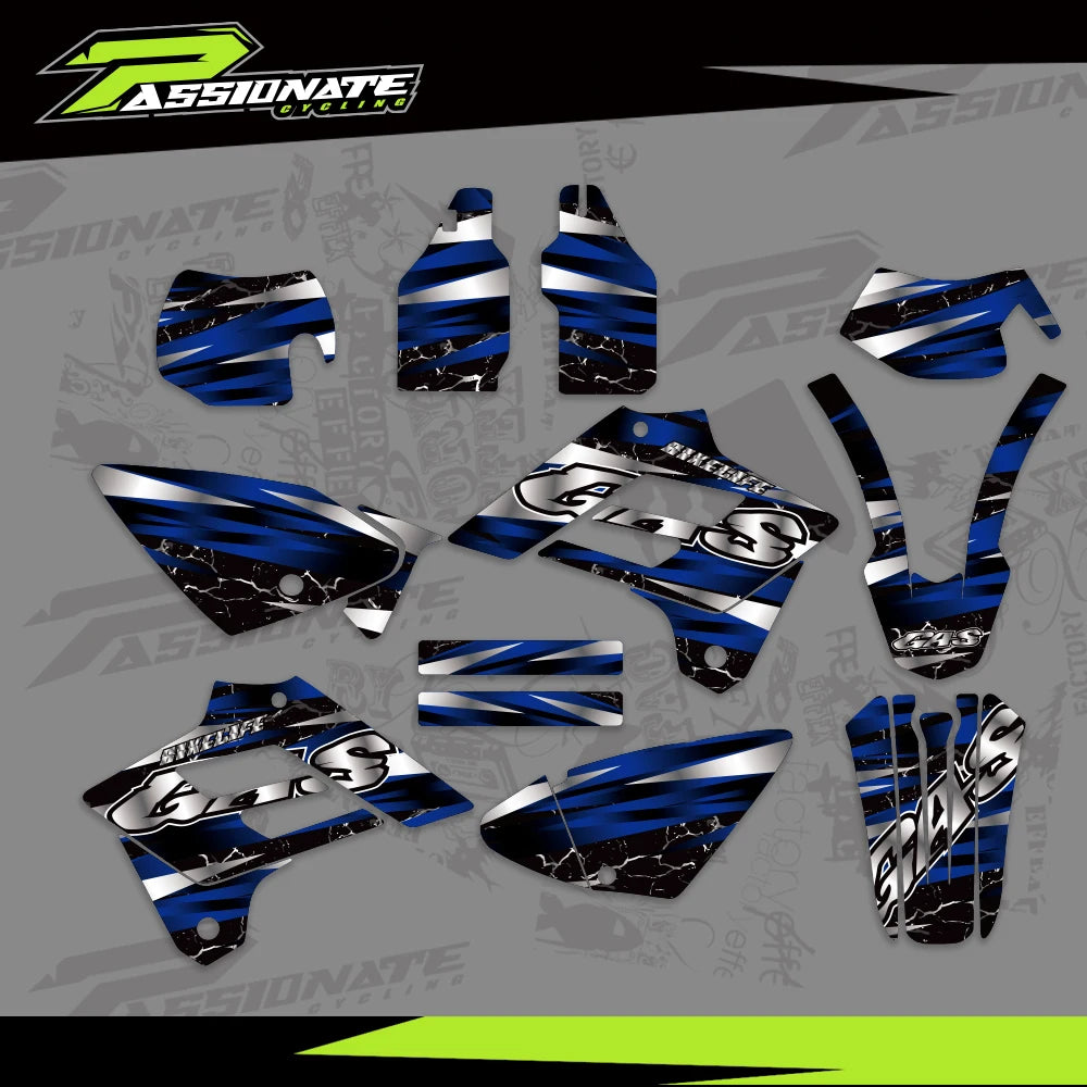 Kit Déco Graphique GasGas EC 125-450 2003-2006 (4 Designs)