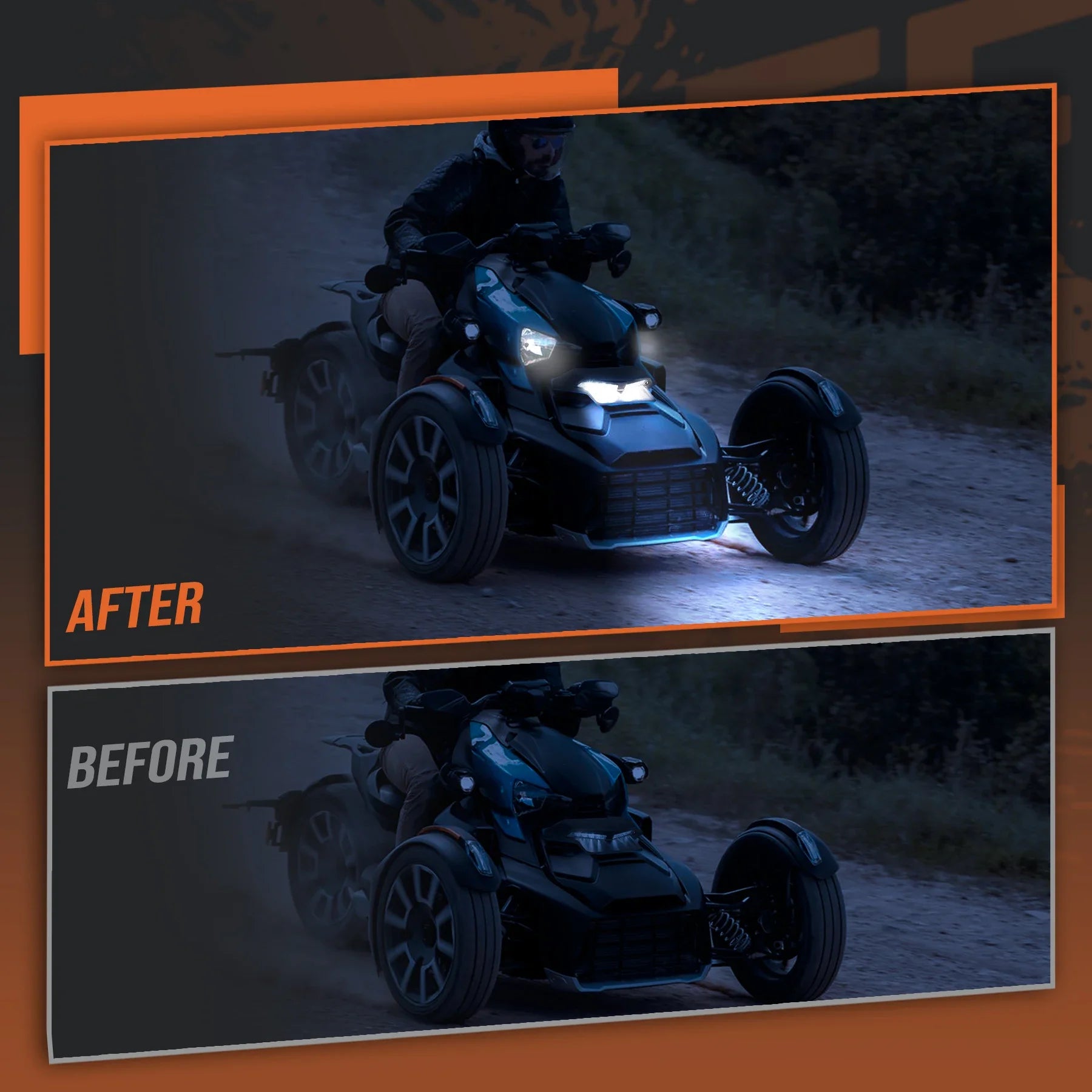 Panneau LED Auxiliaire Can-Am Ryker
