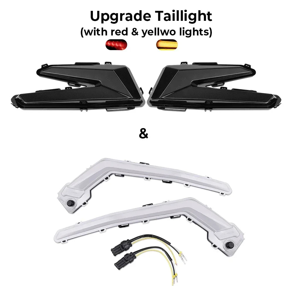 Feux Arrière LED Quad Can-Am Maverick X3 (clignotant jaune)