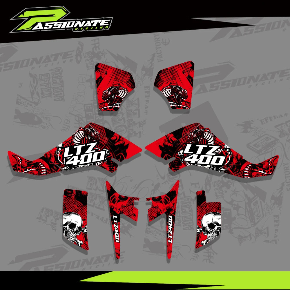 Kit déco LTZ400 KFX400 2003-2008