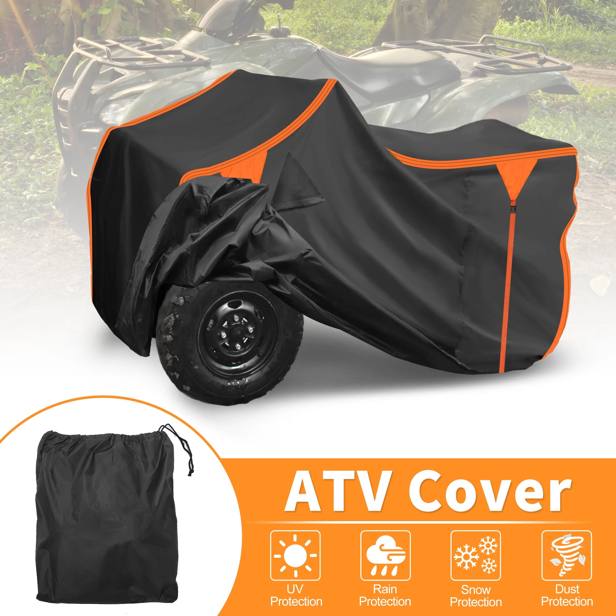 Housse imperméable quad Polaris Sportsman