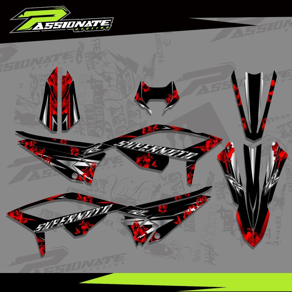 Kit Déco Graphique Beta RR 4T 125LC (4 Designs)
