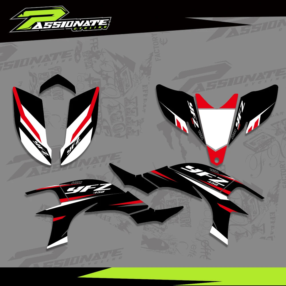 Kit déco quad YFZ450R
