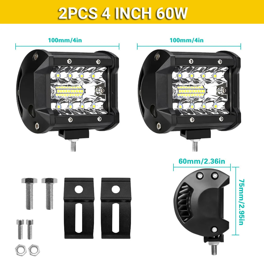 Barre LED Longue Portée Quad ATV Multi-Formats