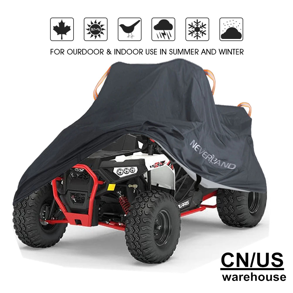 Housse de protection moteur quad ATV 190T
