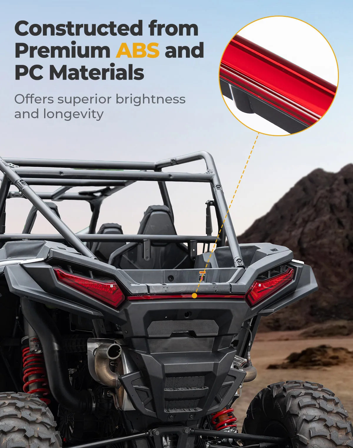 Éclairage accent avant RGB Polaris RZR XP 1000