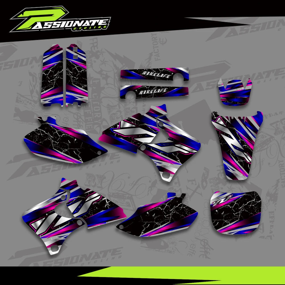 Kit Déco Graphique Yamaha YZ250F YZ400F YZ426F (4 Designs)
