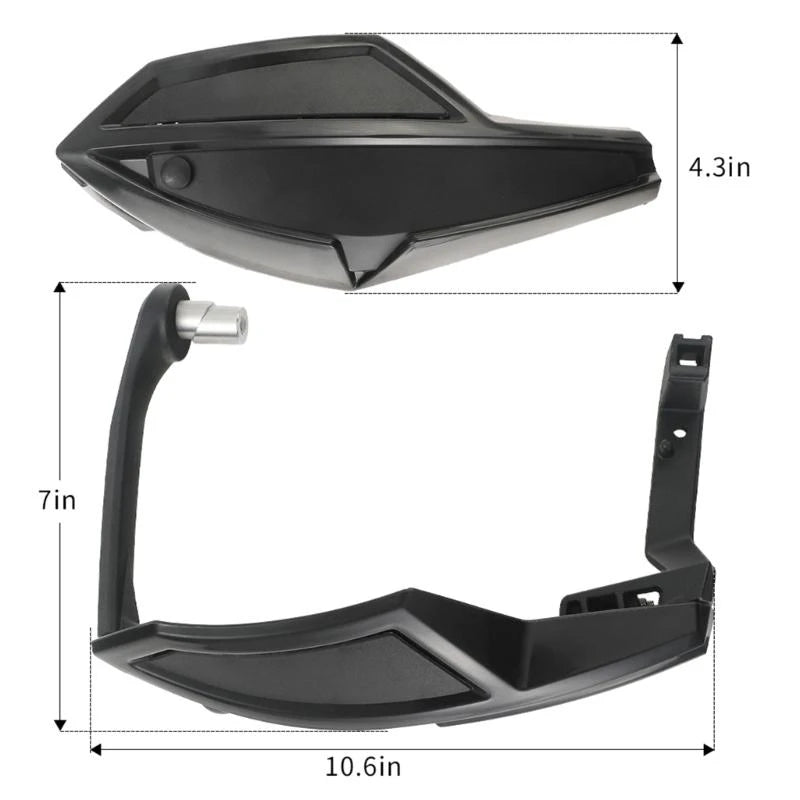 Guidon quad vue détaillée