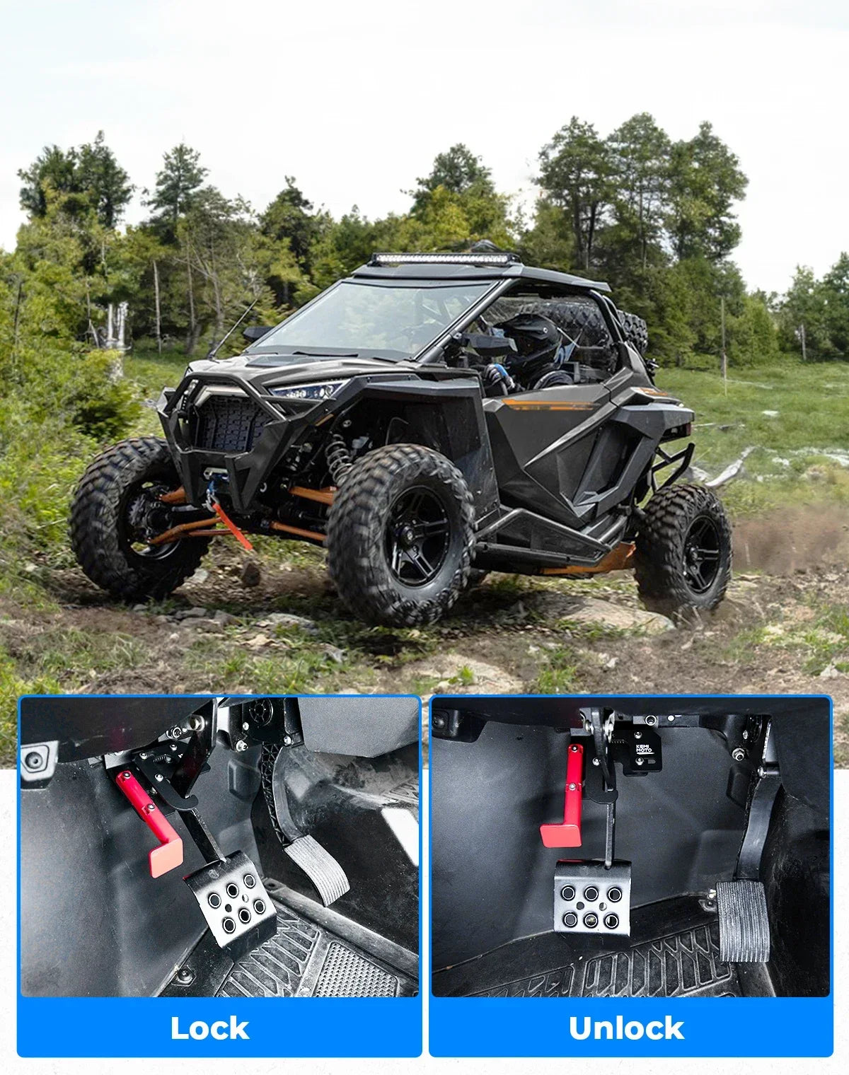 Kit de frein de stationnement SSV Polaris RZR Ranger