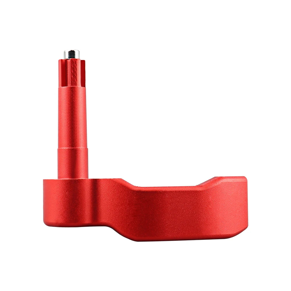 Levier accélérateur pouce quad Polaris rouge