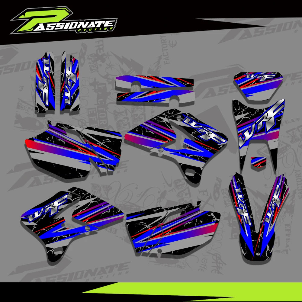 Kit Déco Graphique Yamaha WR250F WR450F 2003-2004 (4 Designs)
