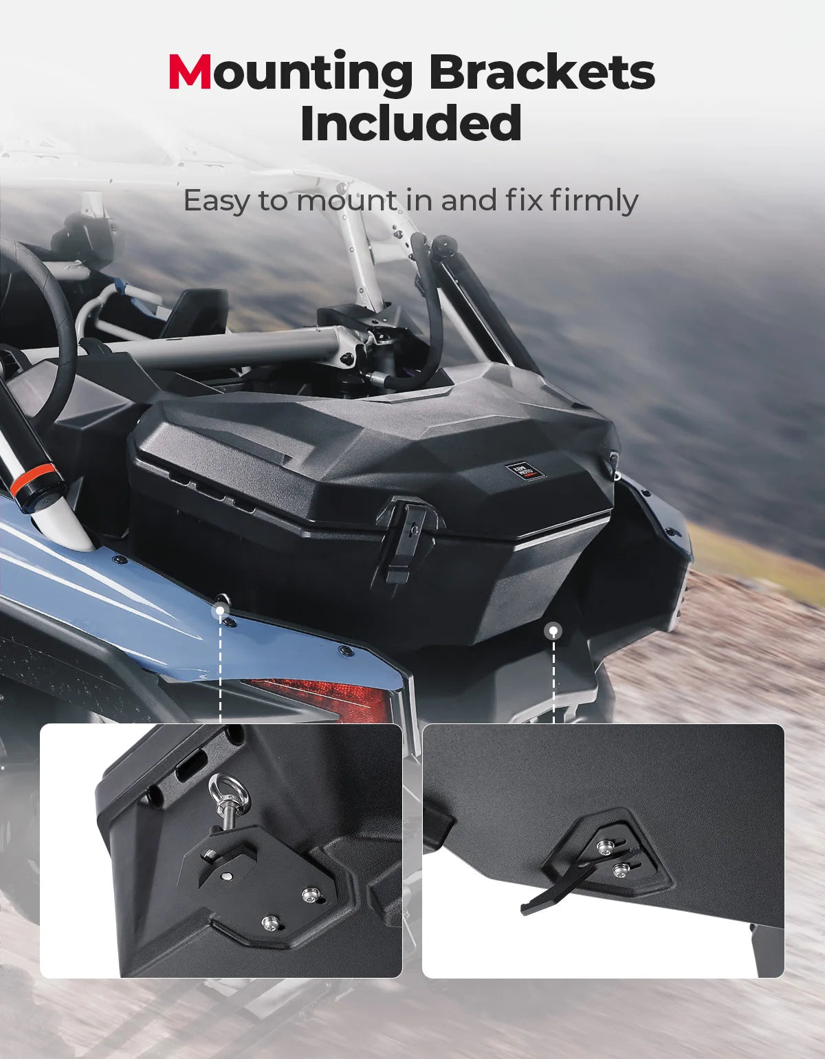 Coffre fret arrière Can-Am Outlander G2