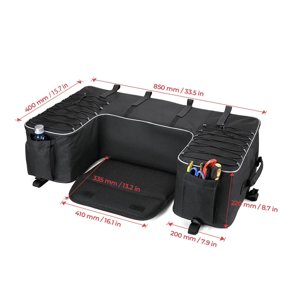 Sac arrière quad ATV Honda Yamaha Polaris