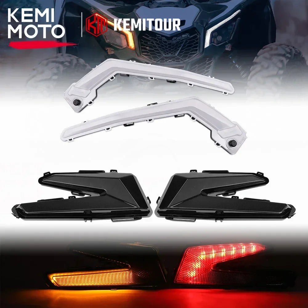 Feu arrière LED clignotant quad Maverick