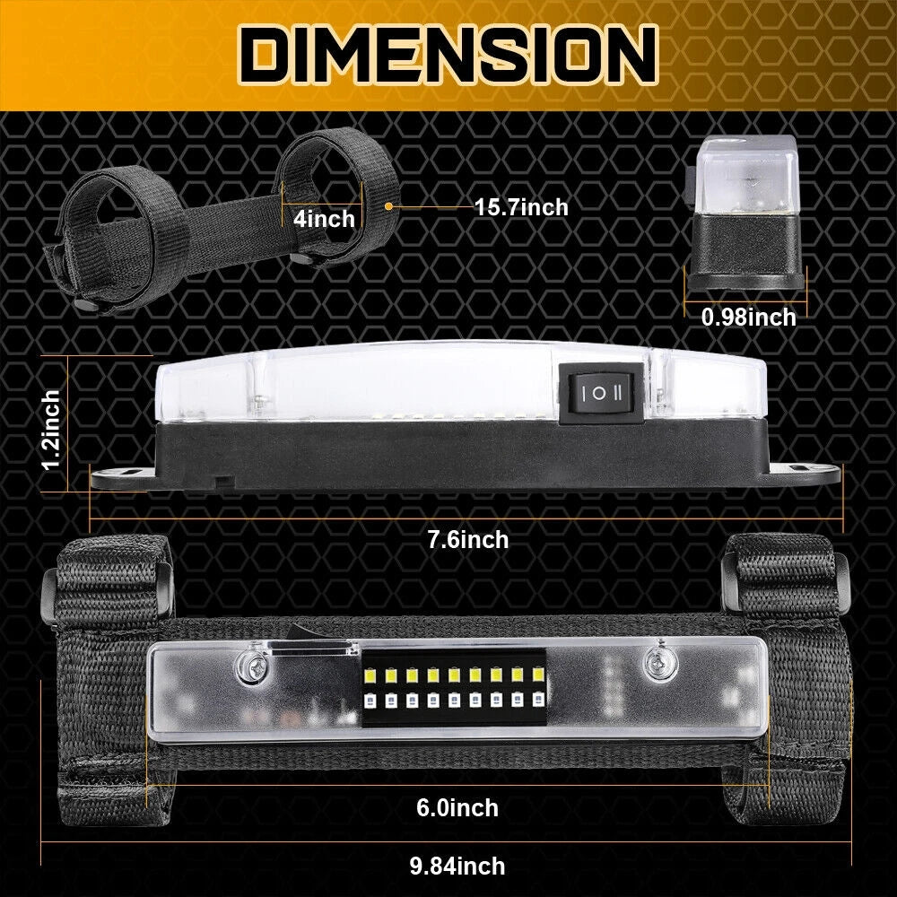 Dôme lumière LED SSV monté
